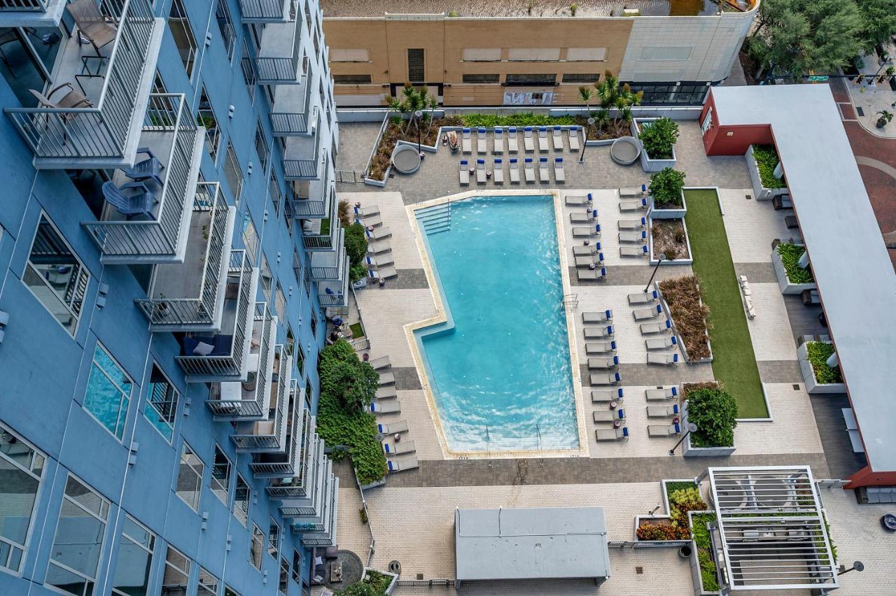 Luxury 1 Bedroom With Den Downtown Tampa Apt - City Views, Rooftop Pool, Workspace Экстерьер фото