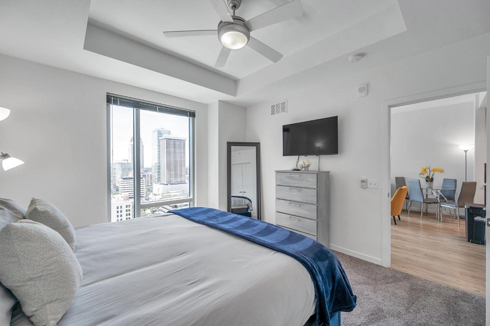 Luxury 1 Bedroom With Den Downtown Tampa Apt - City Views, Rooftop Pool, Workspace Экстерьер фото